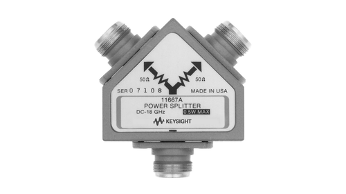 Keysight 11667A DC-18 GHz power splitter, Type-N, 50 ohm
