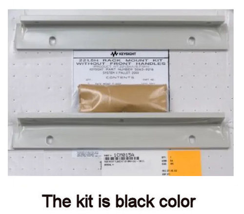 Keysight 1CM115A Rack Mount Kit-221.5H, Without Handle - Black