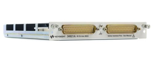 Keysight 34921A 40-Channel Armature Multiplexer Module for 34980A w/ low thermal offset