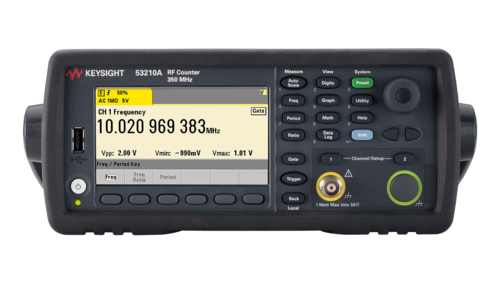 Keysight 53210A RF Counter, 350 MHz, 10 digit/s, LAN, USB,GPIB