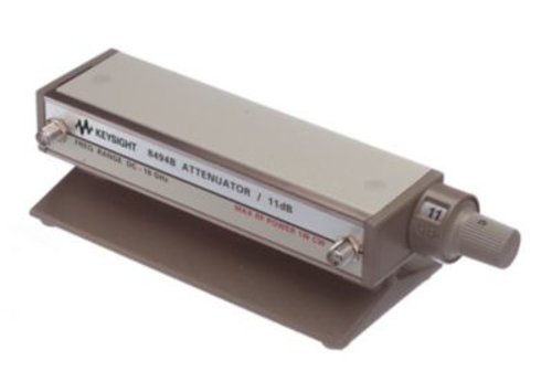 Keysight 8494B 0-11 dB manual step attenuator, 0-18 GHz