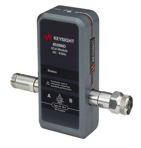 Keysight 85096D RF ECal module, 300 kHz to 9 GHz, Type-N 75-Ohm