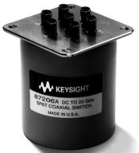 Keysight 87206A Switch, SP6T, DC-4 GHz, terminated, 24VDC