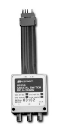 Keysight 8765B Coaxial, single pole, double throw switch, DC-20 GHz, SMA (female) connectors