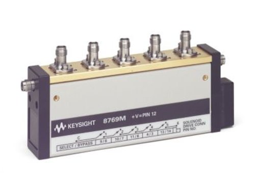 Keysight 8769M Coaxial switch, single-pole, six-throw, DC-50 GHz