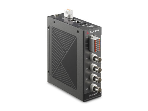 ADLINK-MCM-204 Standalone Ethernet DAQ with 4-ch AI, 24-bit, 128KS/s, 4-ch DI/O