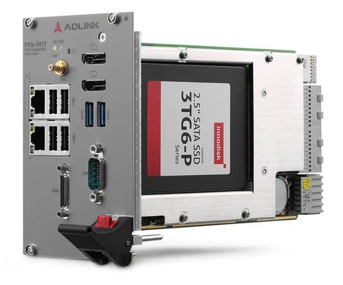 ADLINK-PXIe-3977 PXI Express Gen3 Controller with 16GB/s System Bandwidth. 3U PXI Intel i5-7440EQ processor with 8GB memory & 240GB(or greater) SSD & Win10 IOT LTSC Value