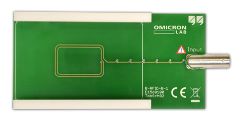 Omicron B-RFID B test fixture for Class 3 cards