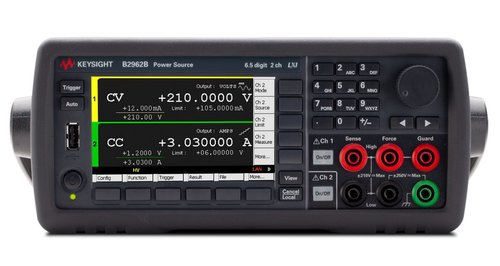 Keysight B2962B 6.5 Digit Low Noise Power Source, 32 W, 210 V, 3 A, 2ch