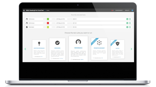 Keysight BreakingPoint-QuickTest Turn-key performance and security testing