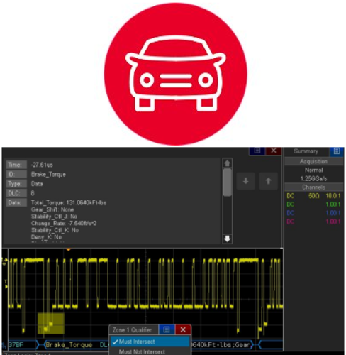 Keysight D2000AUTB Automotive Software for the 2000 X-Series