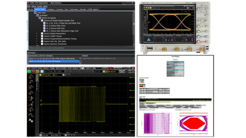 Keysight D9010USBC USB 2.0 Compliance Test Software