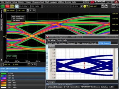 Keysight D9040MPHC MIPI M-PHY Tx Compliance Software