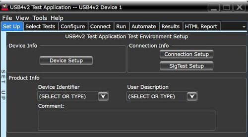 Keysight D9050USBC USB4v2 Test Software
