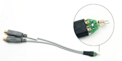 Keysight E2677B Probe head - 12 GHz InfiniiMax differential solder in and accessories