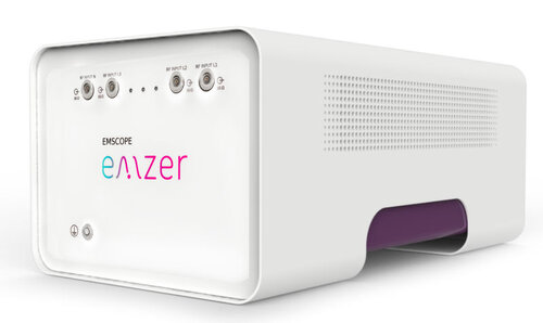 EMZER-EMSCOPE-RX4 Dual mode EMI receiver for conducted emissions and modal measurements. 9 kHz - 30 MHz. Upgradable to 110 MHz. 2 ports, 4 receivers, Pulse limiter