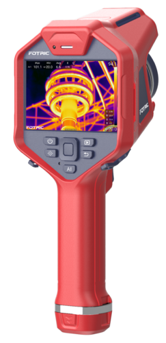 FOTRIC V7-L25 Advanced Handheld Thermal Imager. Resolution 640*480, range -20°C to 1550°C, lens 25°