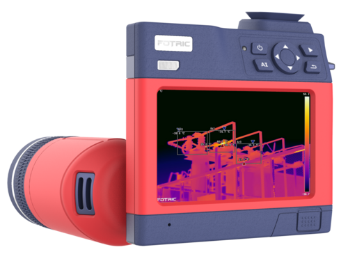 FOTRIC P7-L25 High-Performance Thermal Camera w. auto focus. Thermal resolution 640*480, lens 25°
