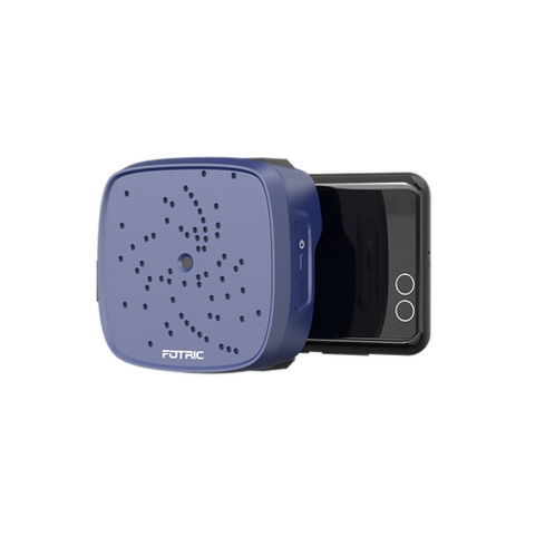 FOTRIC TD2eGeek Smartphone Acoustic Imager w. 64 MEMS Digital Microphones. Frequency range 2 to 100kHz