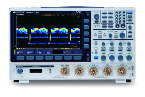 GW-INSTEK GDS-3104A 1 GHz, 4 channels, Digital Storage Oscilloscope