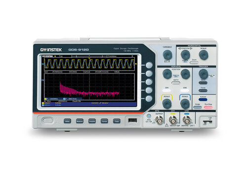 GW-INSTEK GDS-912G 100MHz, 2-channels, Digital Storage Oscilloscope with 25MHz Arbitration Function Generator