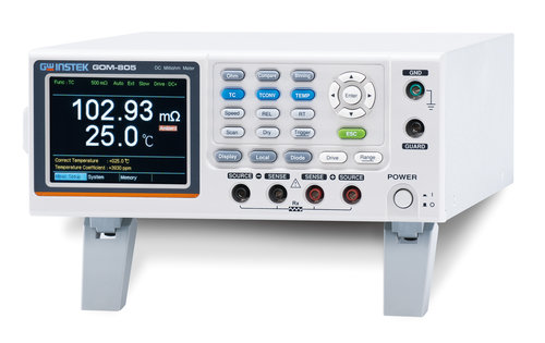 GW-INSTEK GOM-805 50,000 Counts Programmable D.C. Milli-Ohm Meter