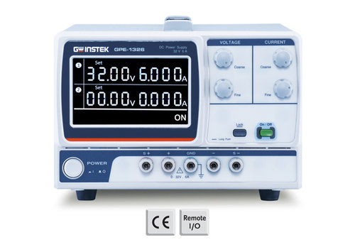 GW-INSTEK GPE-4323 212W, 4-Channel, 0-32 V, 0-15 V, 0-5 V, Linear D.C. Power Supply