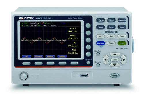GW-INSTEK GPM-8330  3 phase Digital Power Meter with 3 Input Modules
