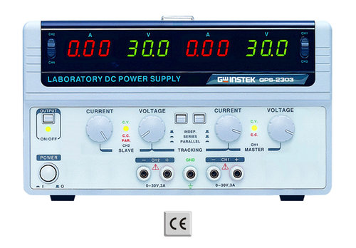 GW-INSTEK GPS-2303 180 W, 2-Channel, 0-30 V, Linear D.C. Power Supply