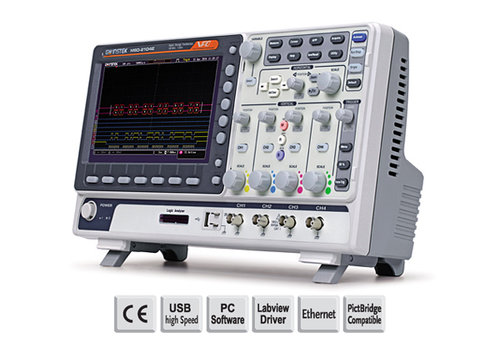 GW-INSTEK MSO-2104E 100 MHz, 4+16 Channel, Mixed-signal Oscilloscope