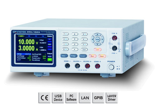 GW-INSTEK PPH-1503 45 W Programmable High Precision Linear D.C. Power Supply