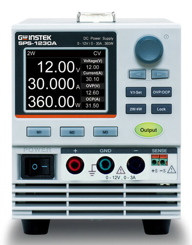 GW-INSTEK SPS-1820A 360 W, 18 V, 20 A Switching D.C. Power Supply