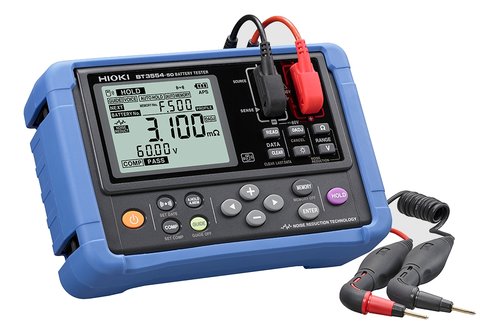Hioki-BT3554-51 BATTERY TESTER, with straight pin type lead 9465-10, Bluetooth ready with Z3210