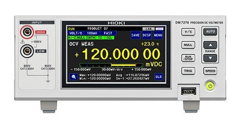 Hioki DM7276-03 PRECISION DC VOLTMETER (Built-in RS-232C)