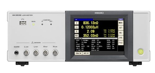 Hioki-IM3536 LCR METER, DC, or 4 Hz to 8 MHz