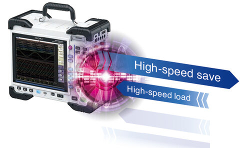 Hioki MR9000 Real-time Saving Function for MR8848