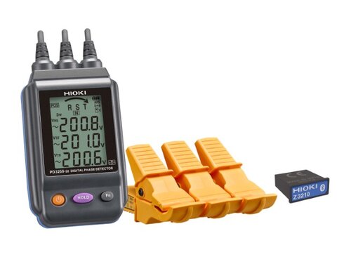 Hioki PD3259-90 DIGITAL PHASE DETECTOR (including Wireless Adapter Z3210)