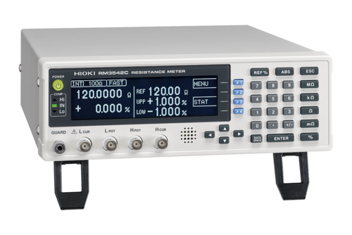 Hioki-RM3542C-3 Hioki Resistance meter. Range 10 nΩ to 10 mΩ. With 17 ranges. RS-232 and External IO