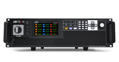 ITECH IT-EC7806-350-90 Programmable AC/DC Power Supply (350 V, 90 A, 6 kVA, 1 or 3 phase, 3U high)