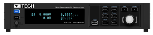 ITECH IT-M3332 Electronic Regenerative DC Load  (800 W, 60 V, 30 A)