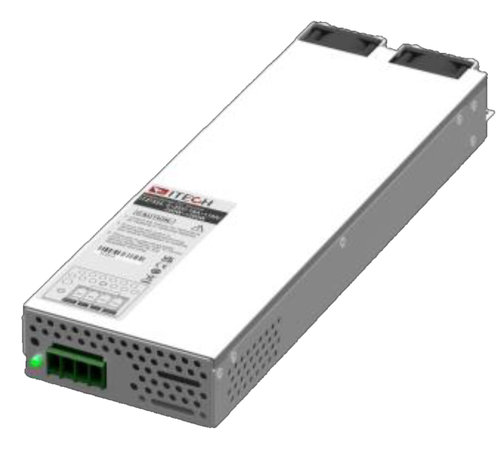 ITECH IT27355R Bidirectional DC power supply module 60V, 20A, 500W (2 slots occupied), for use with IT2703 mainframe