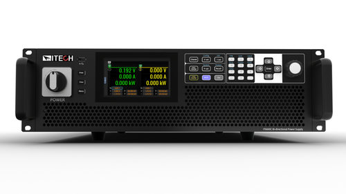 ITECH IT6642C-1200-200 Bidirectional Dual Channel Programmable DC Power Supply (1200 V, +/-200 A, +/-42 kW , 3U)