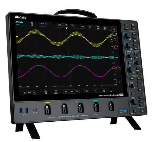 Micsig MHO3-3504 High resolution oscilloscope 350 MHz, 4CH, 12 bits