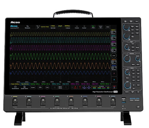 Micsig MHO68-500 Series High Resolution Oscilloscopes  500 MHz, 8 CH, 12 bits