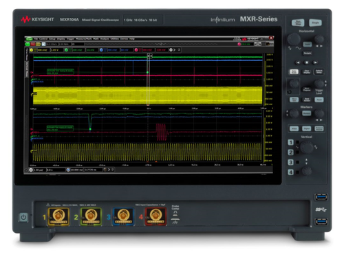 Keysight MXR104B Infiniium MXR B-Series Real-Time Oscilloscope, 1 GHz, 16 GSa/s, 4 Ch