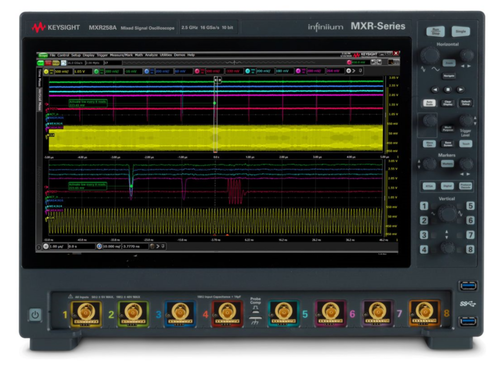 Keysight MXR258B Infiniium MXR B-Series Real-Time Oscilloscope, 2.5 GHz, 16 GSa/s, 8 Ch