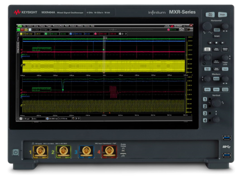 Keysight MXR404B Infiniium MXR B-Series Real-Time Oscilloscope, 4 GHz, 16 GSa/s, 4 Ch