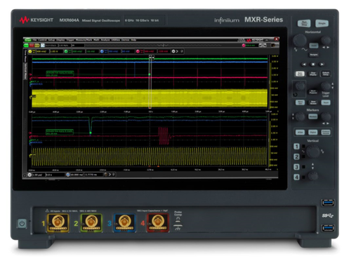 Keysight MXR604B Infiniium MXR B-Series Real-Time Oscilloscope, 6 GHz, 16 GSa/s, 4 Ch
