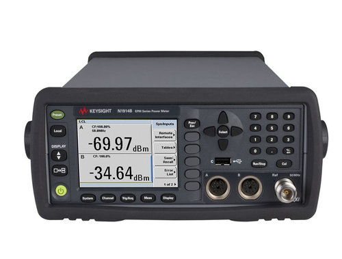 Keysight N1914B Power Meter - Average, dual channel