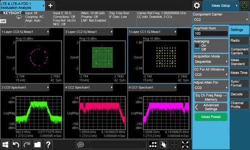 Keysight N9082EM0E LTE/LTE-Advanced TDD Measurement Application